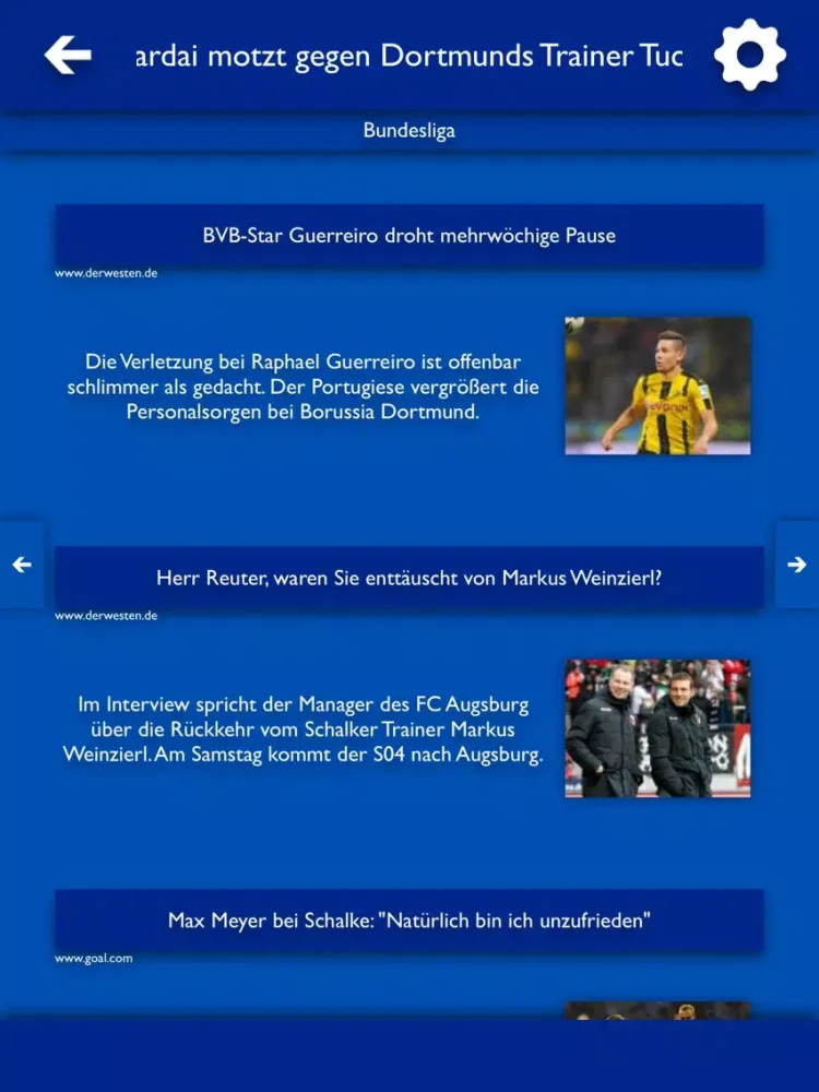 ATN - Alle Nachrichten für Hertha Berlin SC iPad 应用截图