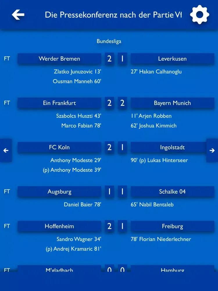 ATN - Alle Nachrichten für VfL Bochum iPad  Screenshots