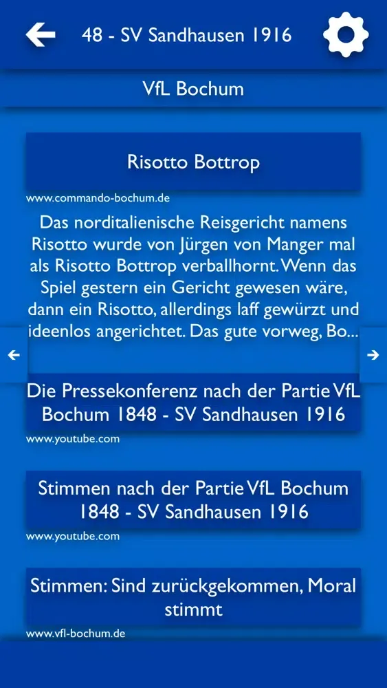 ATN - Alle Nachrichten für VfL Bochum Screenshots