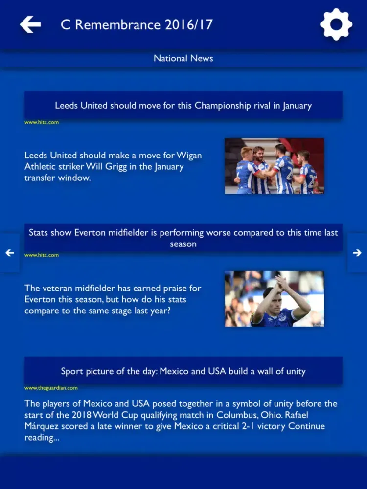 All The News - Bury FC Edition iPad 应用截图