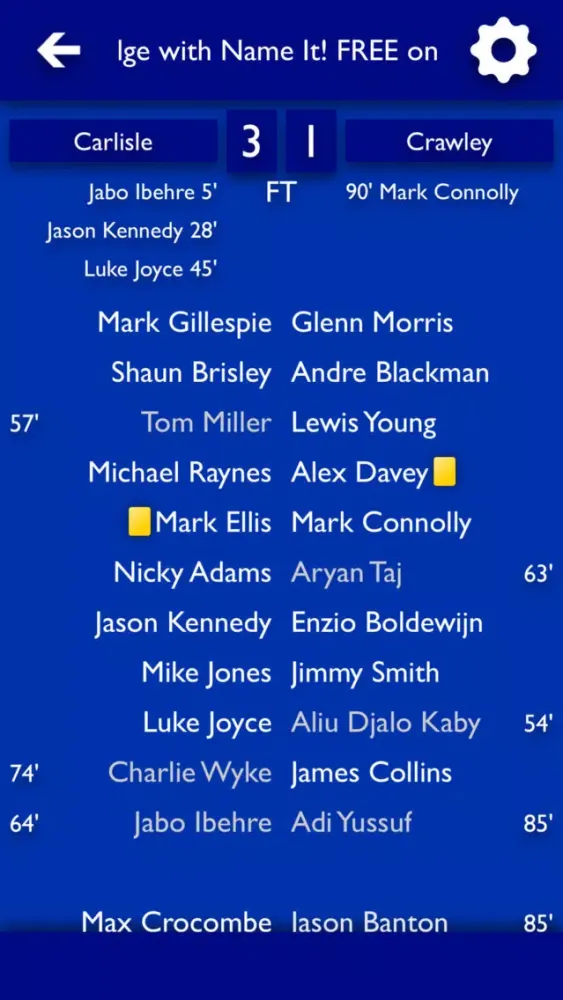 All The News - Carlisle United Edition স্ক্রিনশট