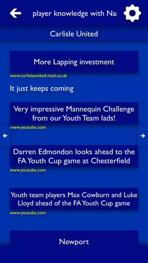 All The News - Carlisle United Edition স্ক্রিনশট
