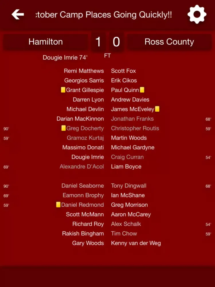 Captures d'écran de All The News - Hamilton Academical Edition iPad 