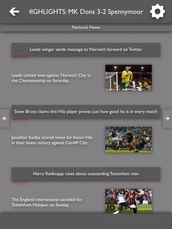 All The News - MK Dons Edition iPad  Screenshots