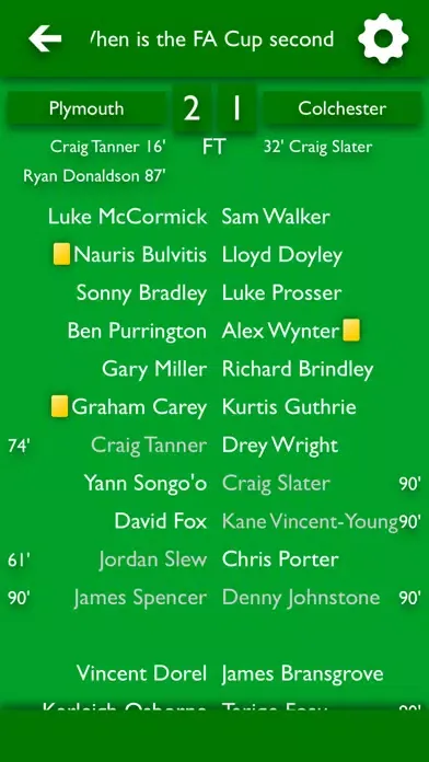 Tangkapan layar All The News - Plymouth Argyle Edition