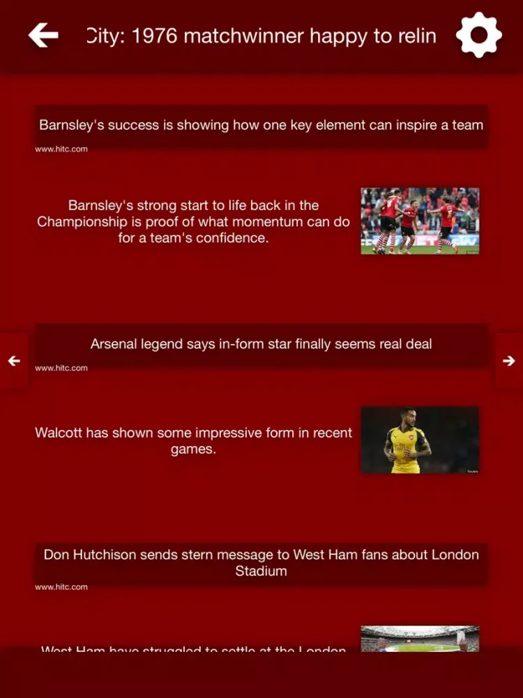 All The News - Stoke City Edition iPad  Screenshots