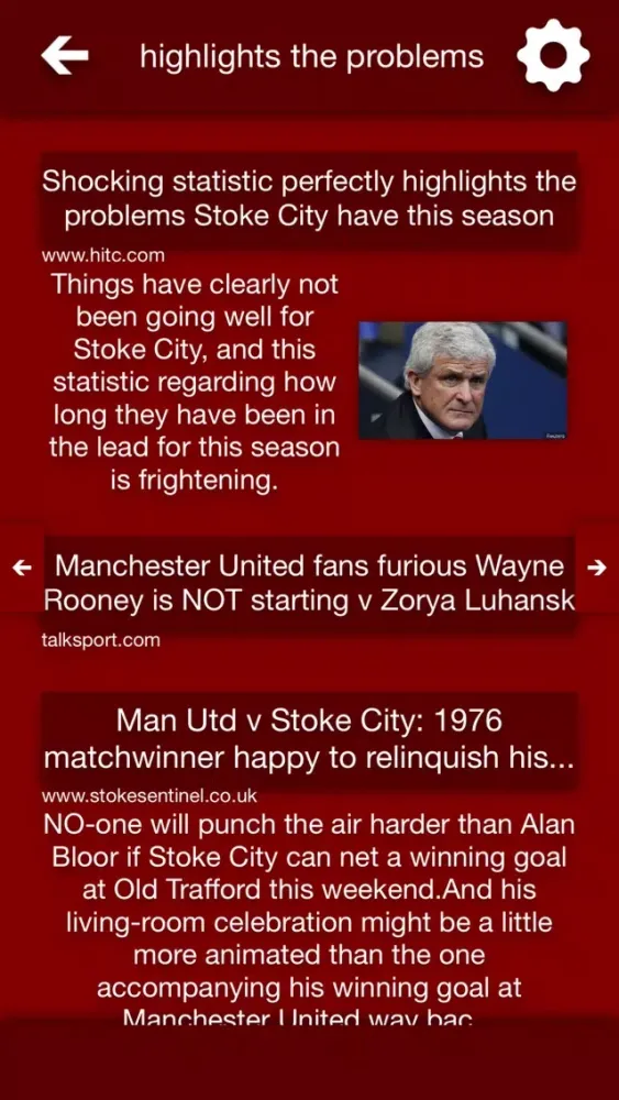All The News - Stoke City Edition Screenshots