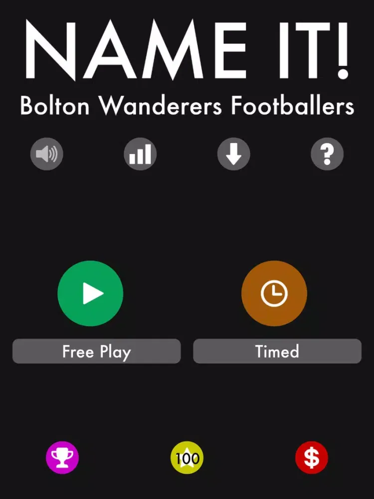 Name It! - Bolton Wanderers Edition iPad  স্ক্রিনশট