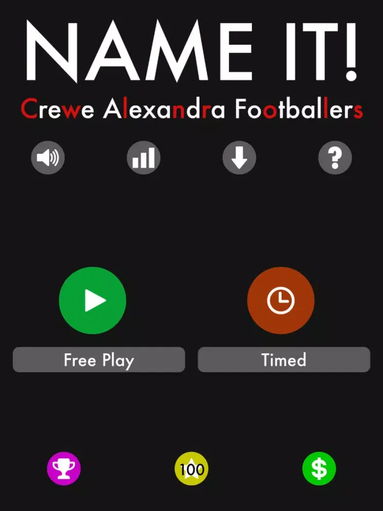 Name It! - Crewe Alexandra Edition iPad  Ekran Görüntüleri
