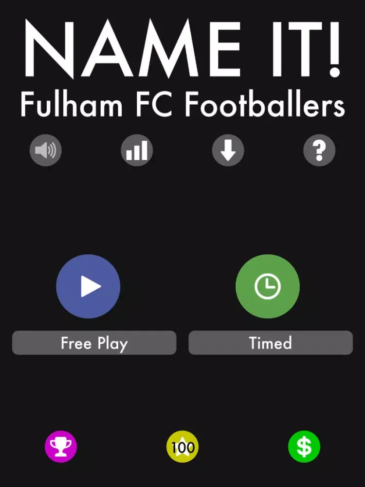 Name It! - Fulham FC Edition iPad 应用截图