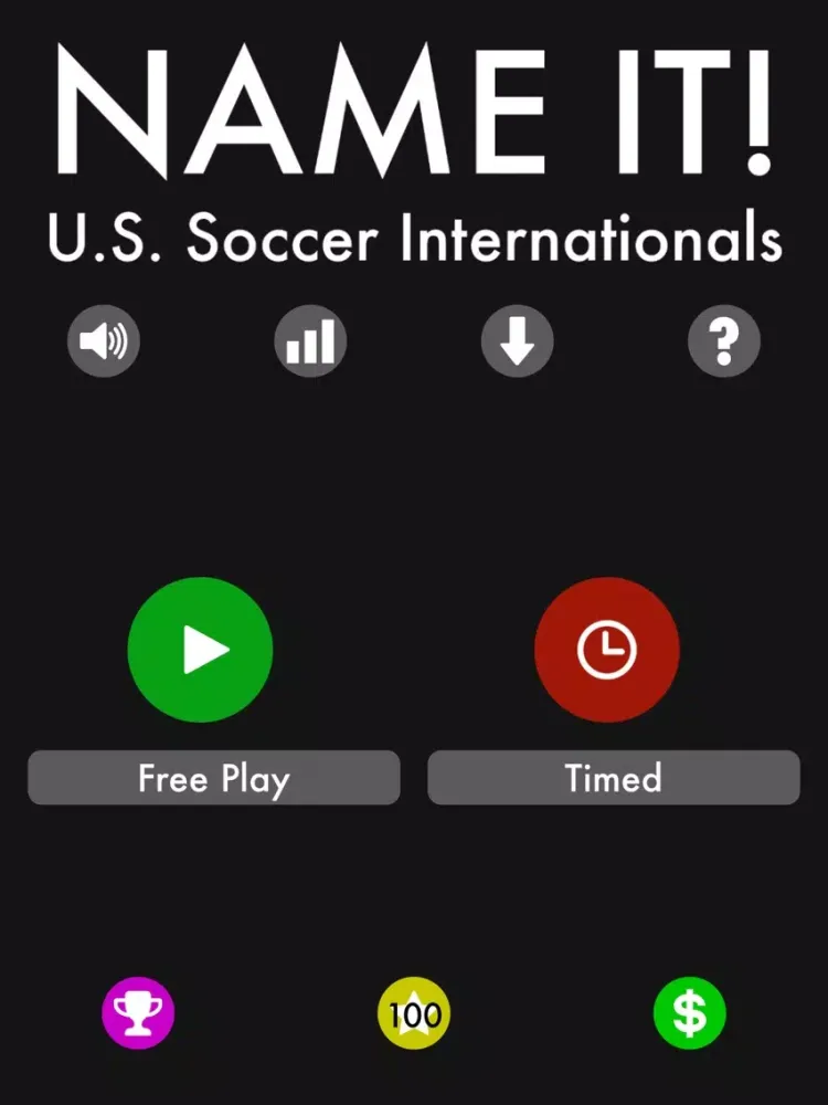 Captures d'écran de Name It! - US Soccer Players iPad 