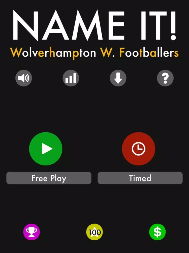 Capturas de pantalla de Name It! - Wolverhampton Wanderers Edition iPad 