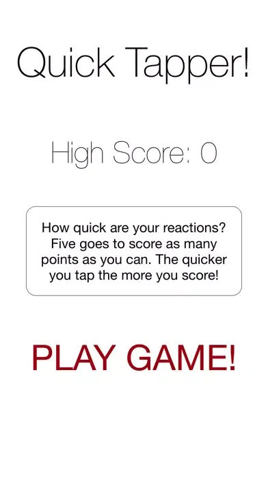 Quick Tapper! Screenshots
