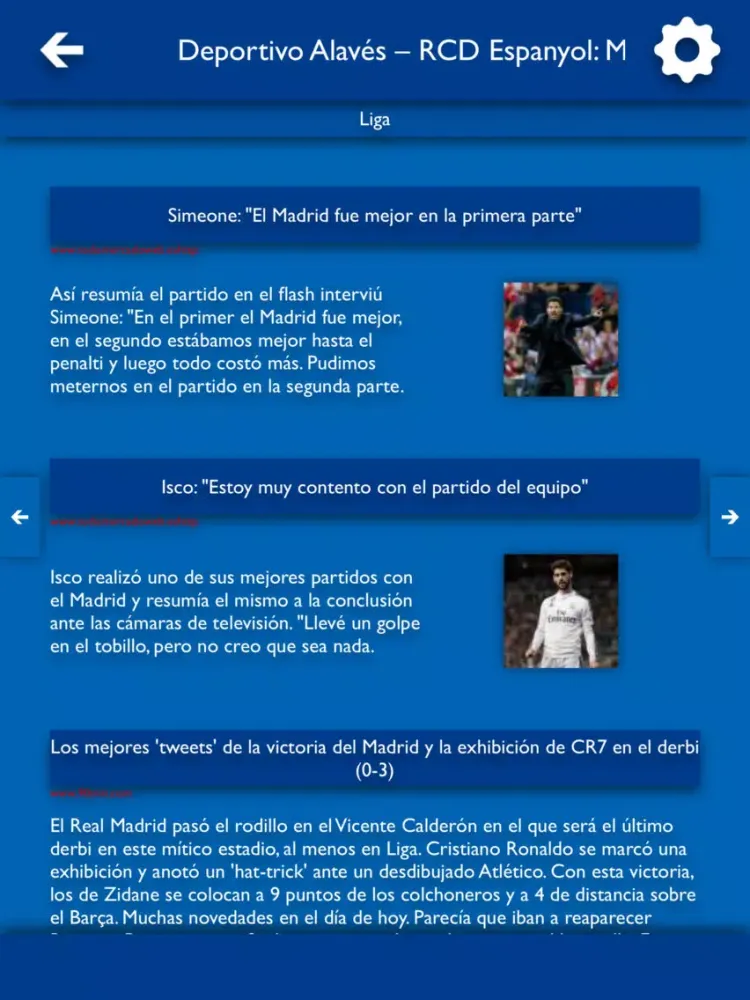 TLN - Todas Las Noticias del Deportivo Alavés iPad  स्क्रीनशॉट