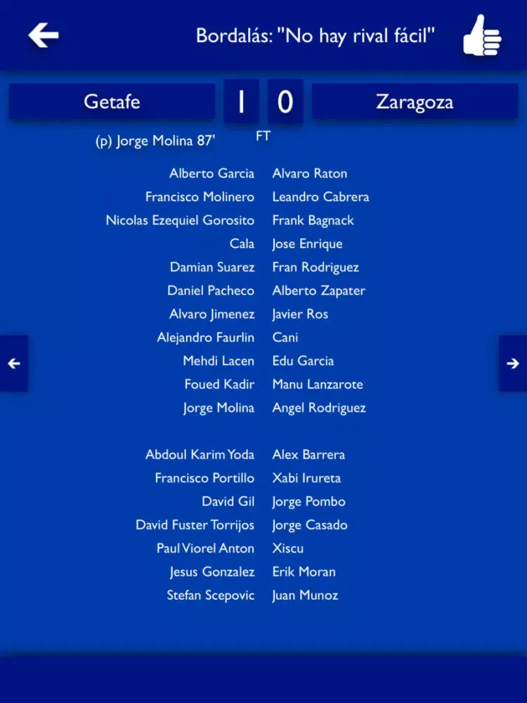 TLN - Todas Las Noticias del Getafe CF iPad  Screenshots