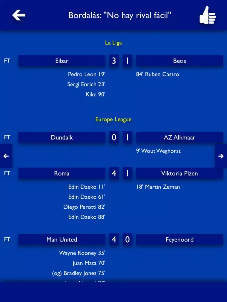 TLN - Todas Las Noticias del Getafe CF iPad  Screenshots