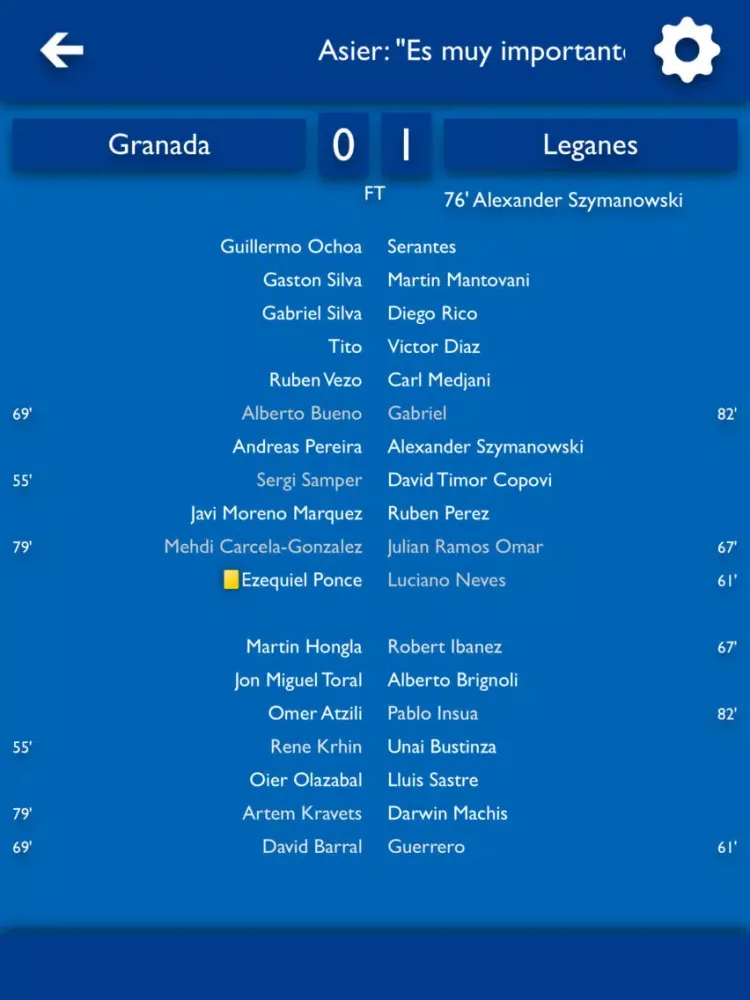 TLN - Todas Las Noticias del CD Leganés iPad  Screenshots