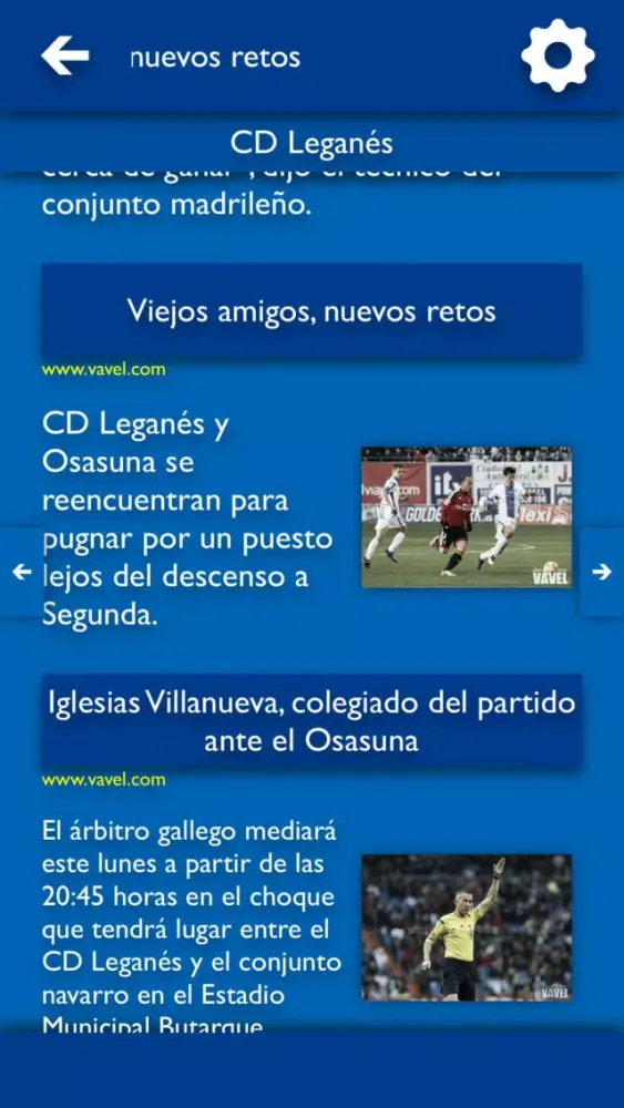 TLN - Todas Las Noticias del CD Leganés Screenshots