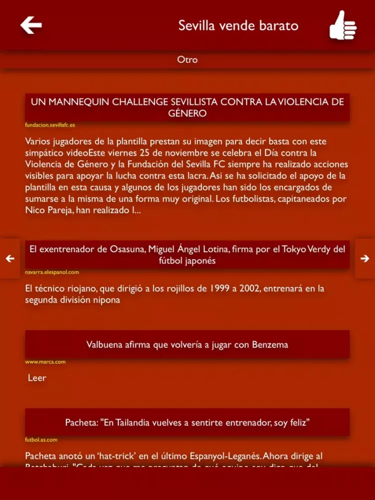 TLN - Todas Las Noticias del CD Mirandés iPad  Ekran Görüntüleri