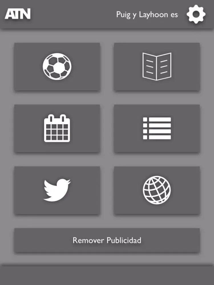 Ảnh chụp màn hình của TLN - Todas Las Noticias del Valencia CF iPad 
