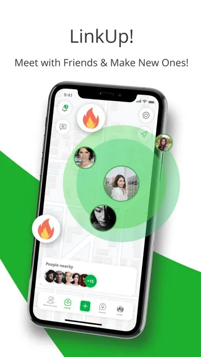 LinkApp – New Friends & Events Screenshots