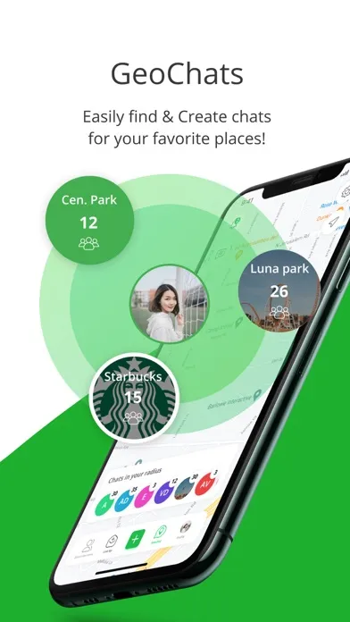 LinkApp – New Friends & Events Screenshots