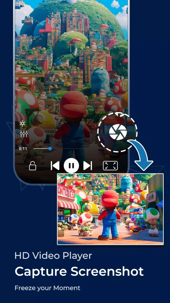 Ảnh chụp màn hình của Video Player All Formats