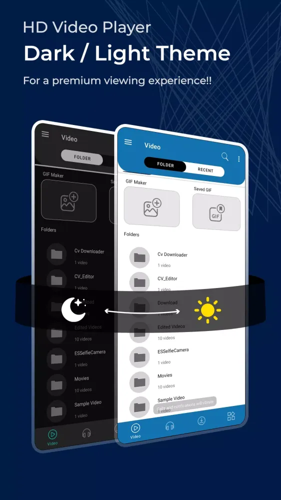 Ảnh chụp màn hình của Video Player All Formats