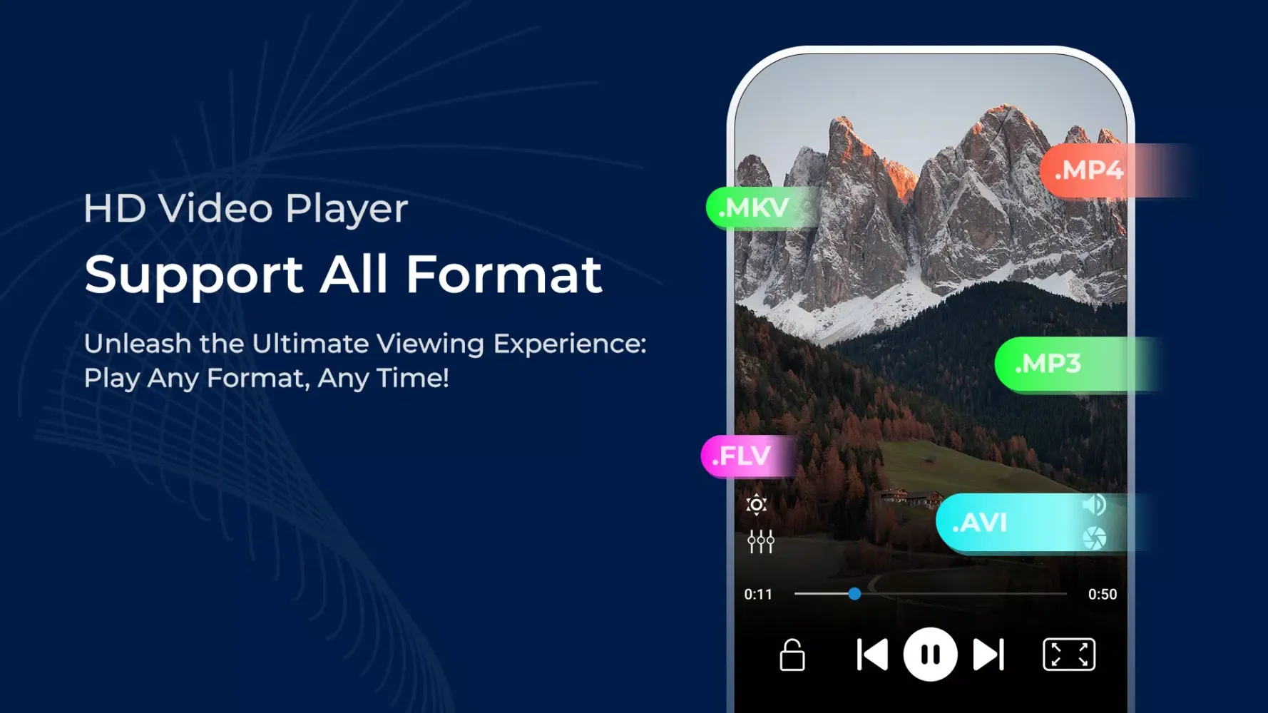 Ảnh chụp màn hình của Video Player All Formats