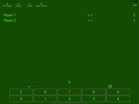 Simple Scoresheet iPad 应用截图