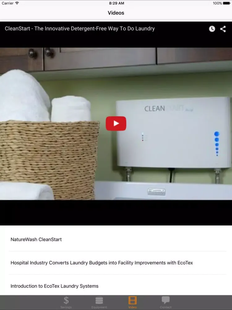Capturas de tela do EcoTex Ozone iPad 