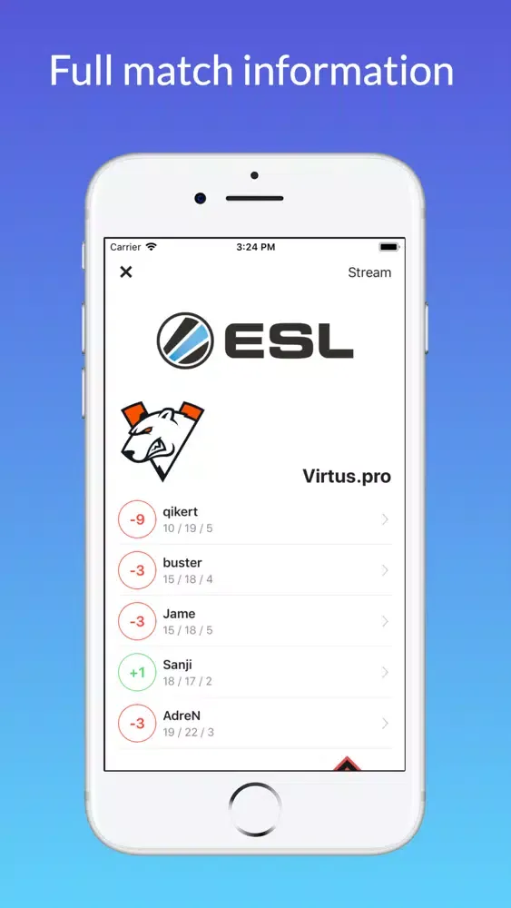Observer: eSports سکرین شاٹس