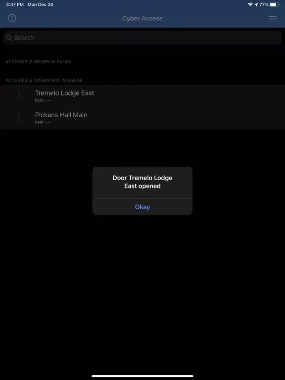 Cyber Access iPad 應用截圖