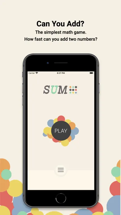 Capturas de tela do Sum - Simple Math Puzzle