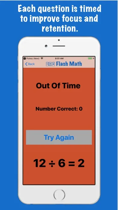 Flash Math: Rapid Recall Game স্ক্রিনশট