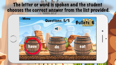 Sight Words Shootout Screenshots