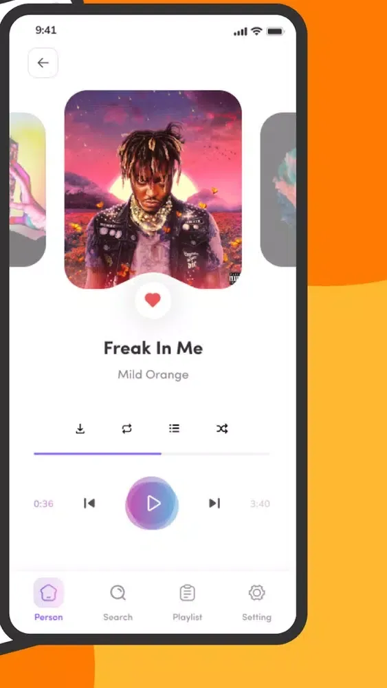 Offline Music Player ‣ MP3,MP4 سکرین شاٹس