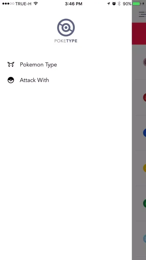 Capturas de tela do Poketype