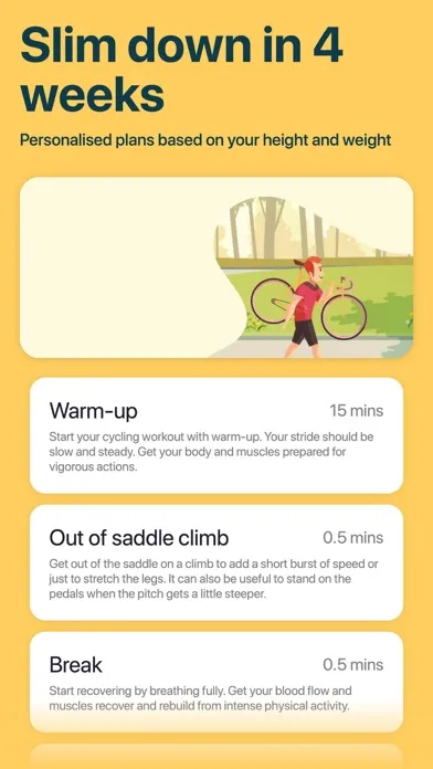 Cycling Workouts & Training 스크린샷