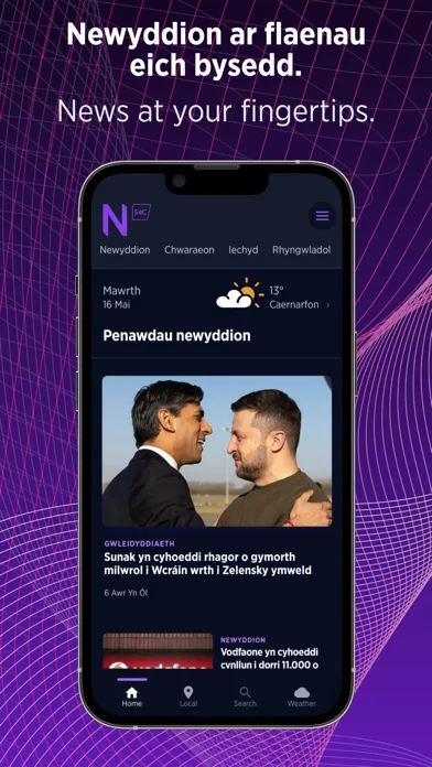 Newyddion S4C应用截图