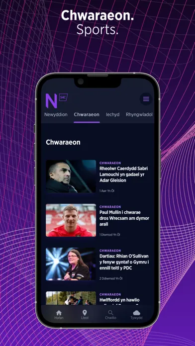 Newyddion S4C应用截图