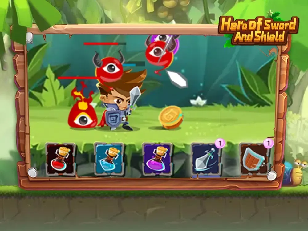 hero of sword and shield iPad  Ekran Görüntüleri