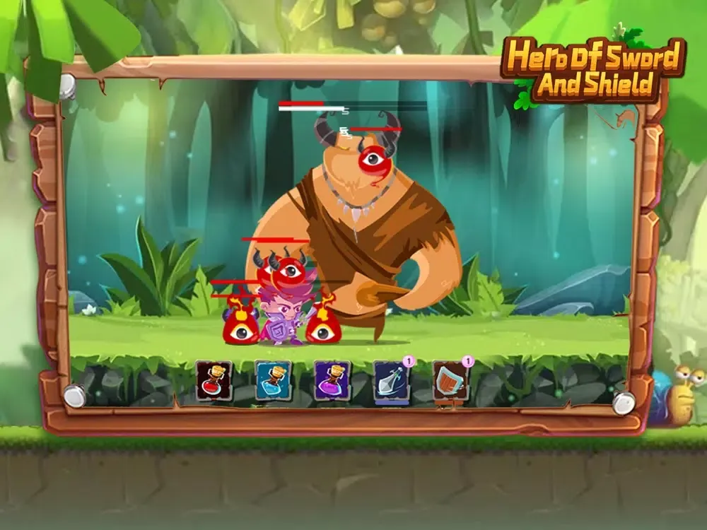 hero of sword and shield iPad  Ekran Görüntüleri