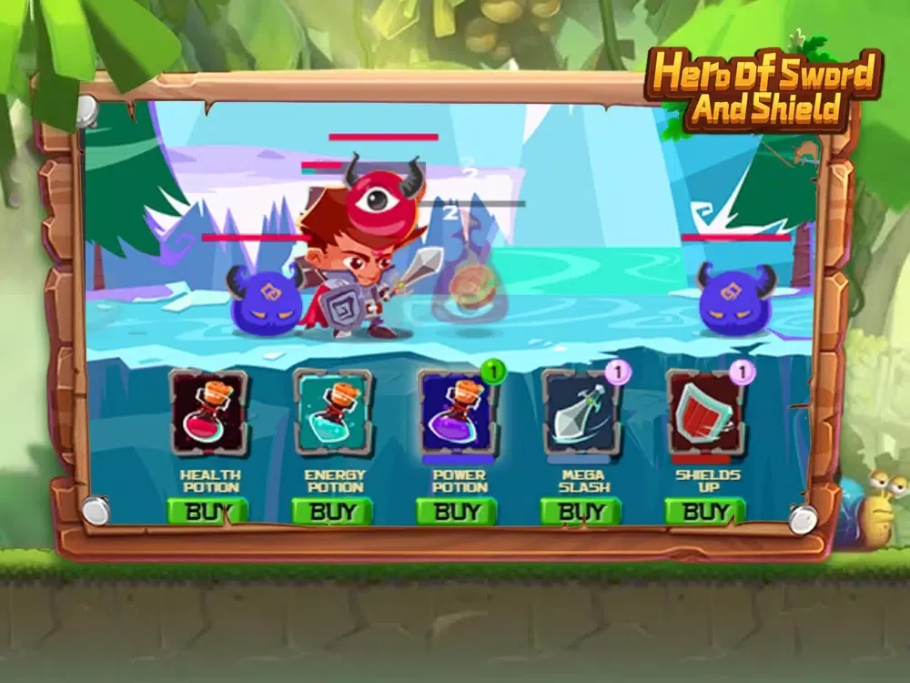 hero of sword and shield iPad  Ekran Görüntüleri
