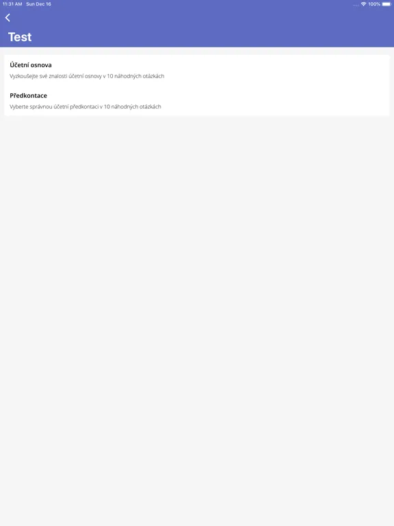 Účetnictví do kapsy iPad  スクリーンショット