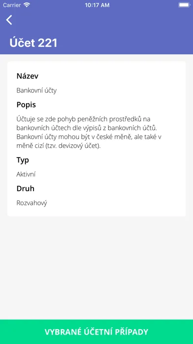 Účetnictví do kapsy スクリーンショット