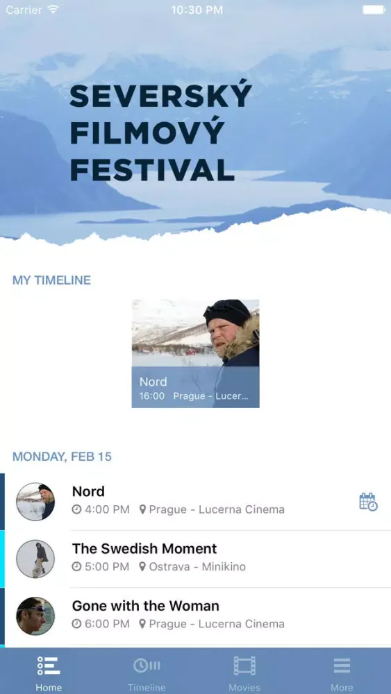 Severský filmový festival Ekran Görüntüleri