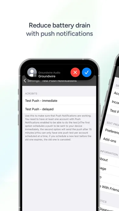 Groundwire: VoIP SIP Softphone স্ক্রিনশট