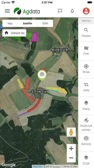 Agdata - vše pro chytrou farmu Screenshots