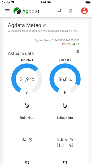 Agdata - vše pro chytrou farmu Screenshots